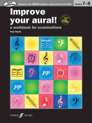Faber Music - Improve Your Aural! Grade 7-8 (Revised) - Harris - Book/2CDs
