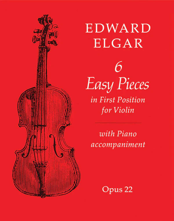 Six Easy Pieces - Elgar - Violin/Piano - Book