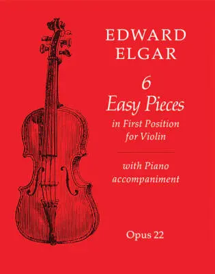 Faber Music - Six Easy Pieces - Elgar - Violin/Piano - Book