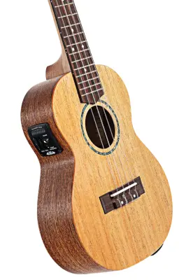 James Hill Signature All Solid Mahogany Concert Ukulele with EQ