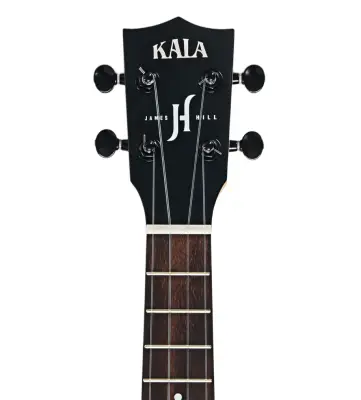 James Hill Signature All Solid Mahogany Concert Ukulele with EQ