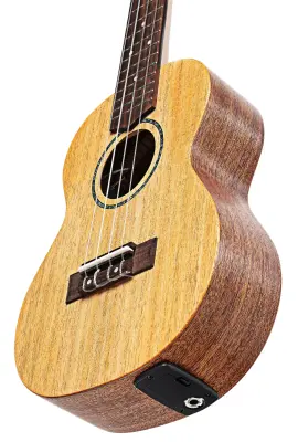 James Hill Signature All Solid Mahogany Concert Ukulele with EQ