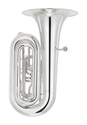 Yamaha Band - YBB623 Bb Piston Tuba - Silver-Plated