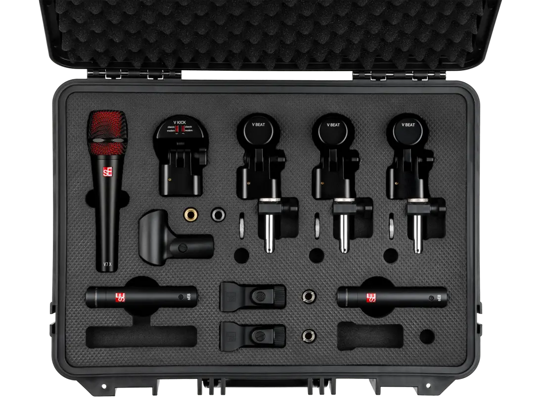 V PACK Arena Drum Mic Bundle - Black