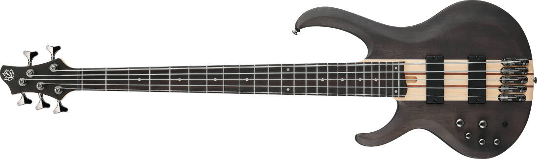 BTB Standard 5-String Electric Bass - Transparent Gray Flat (Left Handed)