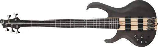 Ibanez - BTB Standard 5-String Electric Bass - Transparent Gray Flat (Left Handed)