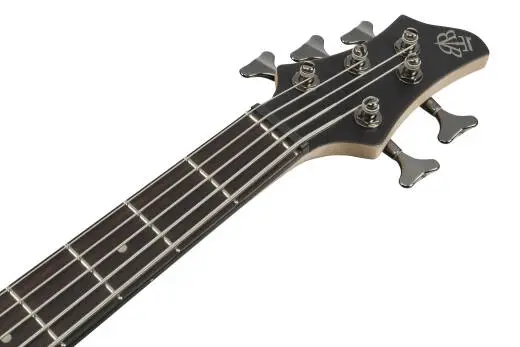 BTB Standard 5-String Electric Bass - Transparent Gray Flat (Left Handed)