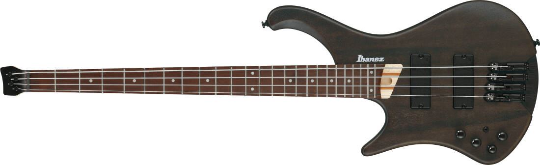 EHB Ergonomic Headless 4-String Bass - Walnut Flat (Left Handed)