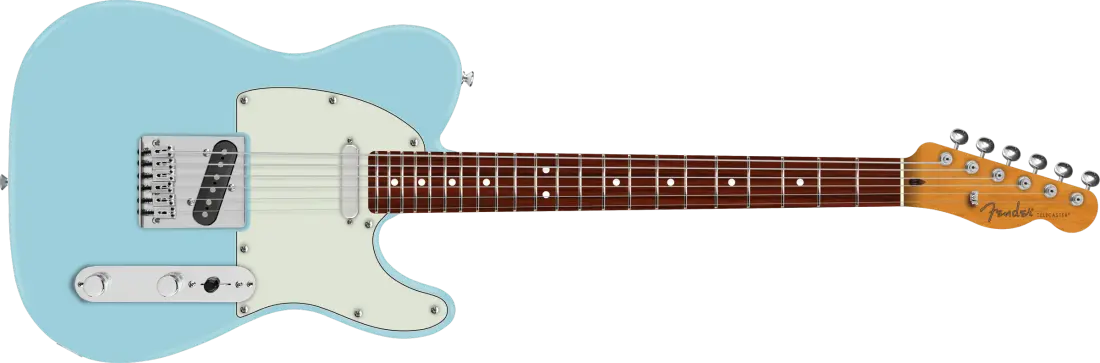 75th Anniversary Player II Telecaster, Rosewood Fingerboard - Daphne Blue