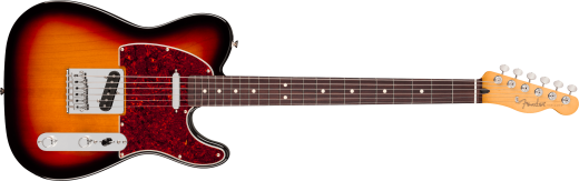 Fender - 75th Anniversary Player II Baritone Telecaster, Rosewood Fingerboard - 3-Colour Sunburst
