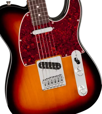 75th Anniversary Player II Baritone Telecaster, Rosewood Fingerboard - 3-Colour Sunburst