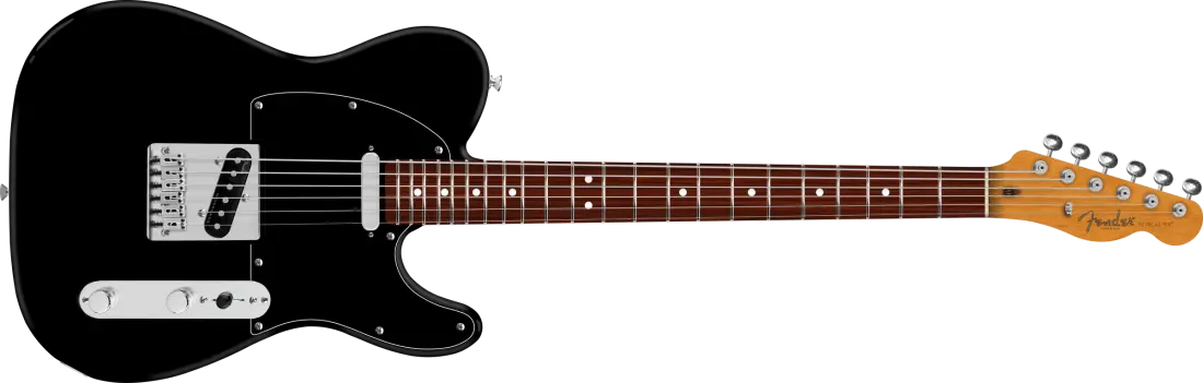 75th Anniversary Player II Baritone Telecaster, Rosewood Fingerboard - Black