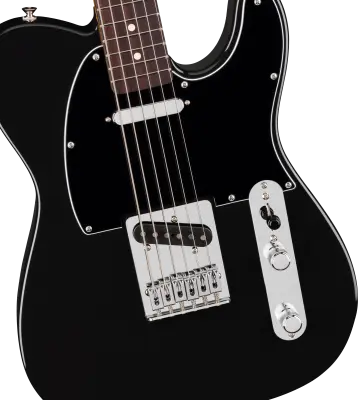 75th Anniversary Player II Baritone Telecaster, Rosewood Fingerboard - Black