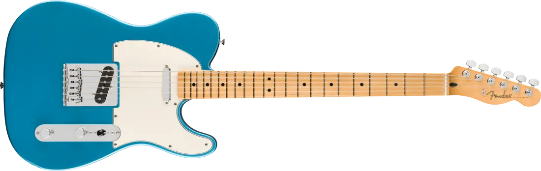 75th Anniversary Player II Baritone Telecaster, Maple Fingerboard - Lake Placid Blue