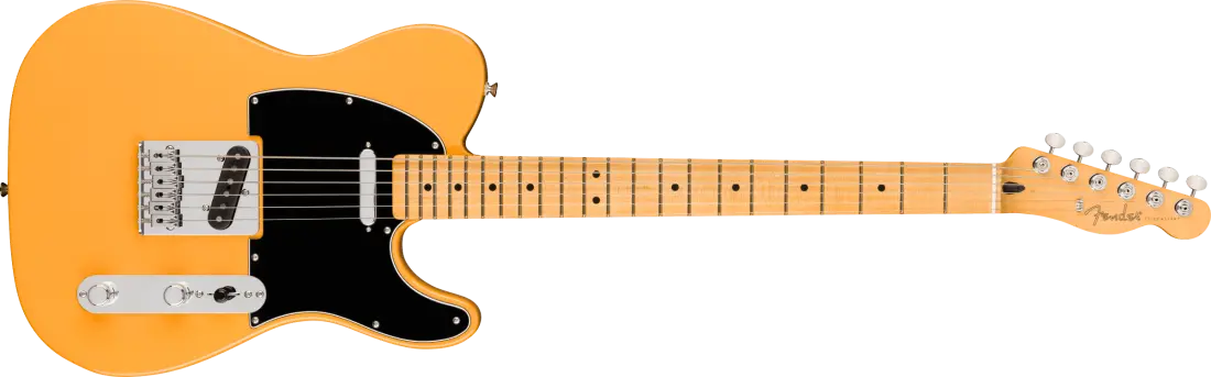 75th Anniversary Player II Baritone Telecaster, Maple Fingerboard - Butterscotch Blonde
