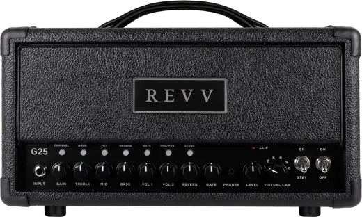 Revv - Generator G25 25 Watt Amplifier Head - Black