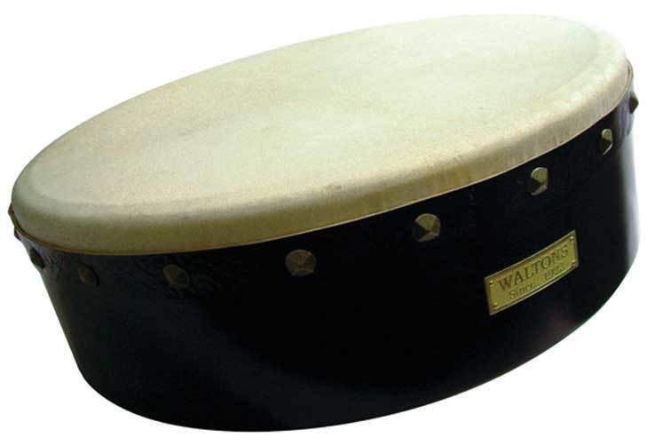 18 inch Tunable Bodhran Black