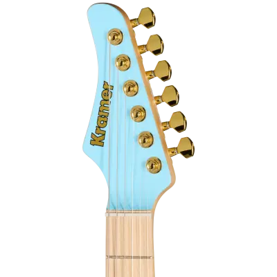 Malina Moye Signature Pacer Deluxe Electric Guitar with Hardshell Case - Splash Blue