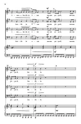 Laudate Dominum - Davison - Choral Octavo - SAB/opt. Tenor Accompanied
