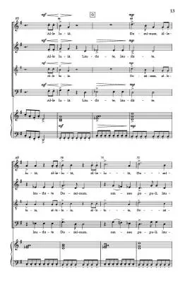 Laudate Dominum - Davison - Choral Octavo - SAB/opt. Tenor Accompanied