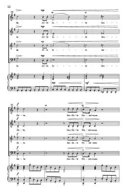 Laudate Dominum - Davison - Choral Octavo - SAB/opt. Tenor Accompanied