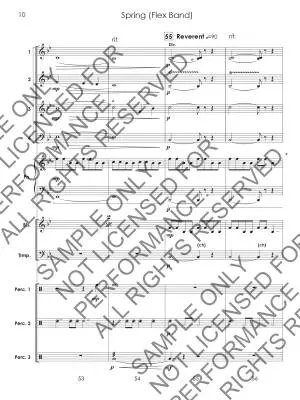 Spring - Standridge - Concert Band (Flex-Band) - Gr. 1