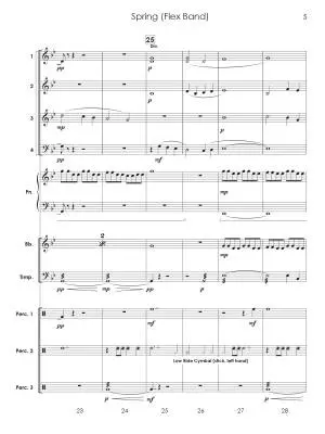 Spring - Standridge - Concert Band (Flex-Band) - Gr. 1
