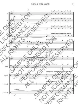 Spring - Standridge - Concert Band (Flex-Band) - Gr. 1