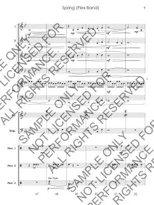 Spring - Standridge - Concert Band (Flex-Band) - Gr. 1