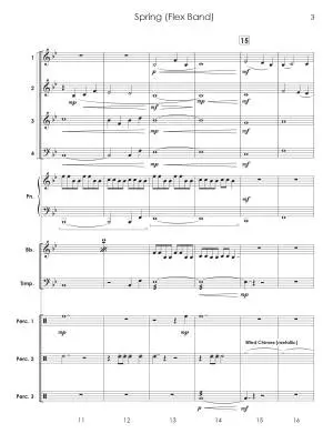 Spring - Standridge - Concert Band (Flex-Band) - Gr. 1
