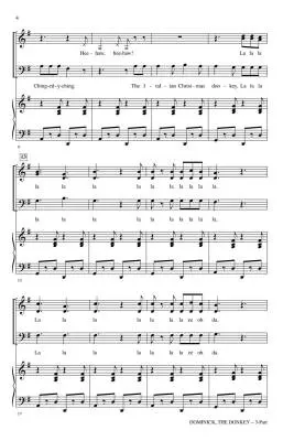 Dominick, the Donkey - Gallina - Choral Octavo - 3-Pt Mixed