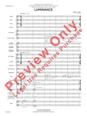 Luminance - Hall - Concert Band - Gr. 4