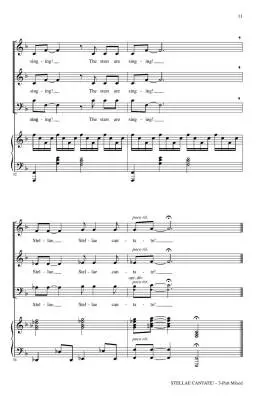 Stellae Cantate! - Miller - Choral Octavo - 3-Pt Mixed