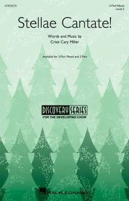 Hal Leonard - Stellae Cantate! - Miller - Choral Octavo - 3-Pt Mixed