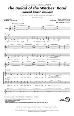 The Ballad of the Witches\' Road - Emerson - Choral Octavo - SAB Accompanied