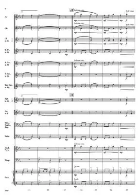 Sauty Creek March - Bubbett - Concert Band - Gr. 1.5
