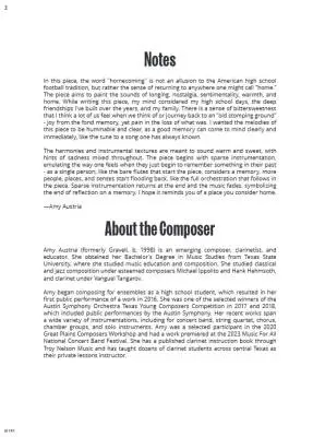 Homecoming - Austria - Concert Band - Gr. 4