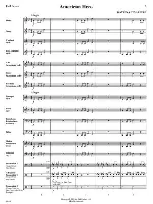 American Hero - Cavaliere - Concert Band - Gr. 0.5