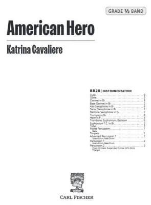 American Hero - Cavaliere - Concert Band - Gr. 0.5
