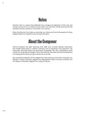 American Hero - Cavaliere - Concert Band - Gr. 0.5