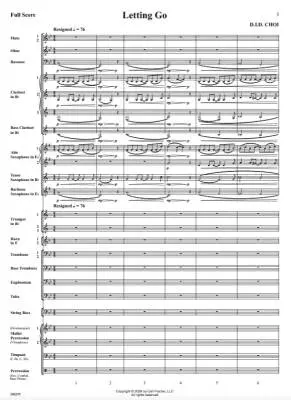 Letting Go - Choi - Concert Band - Gr. 4
