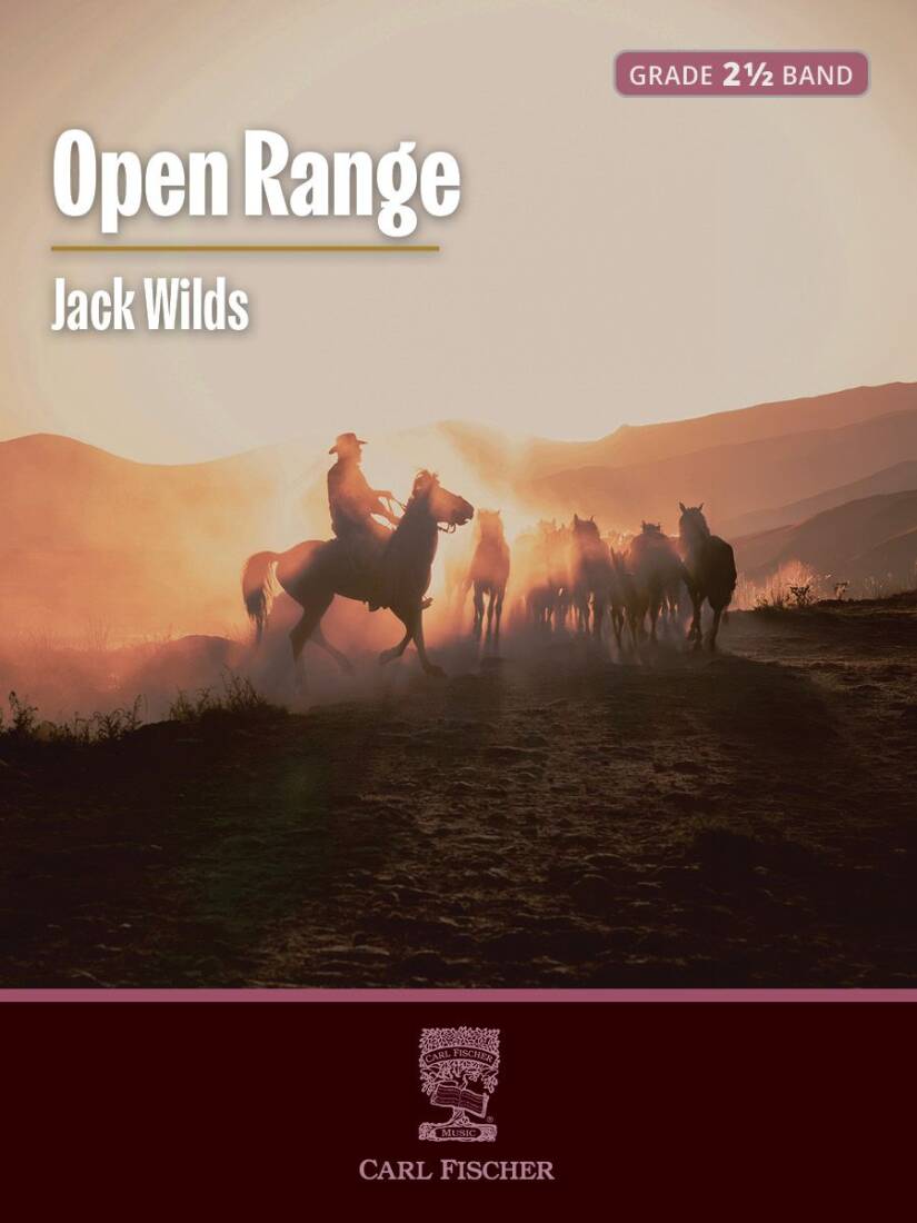 Open Range - Wilds - Concert Band - Gr. 2.5