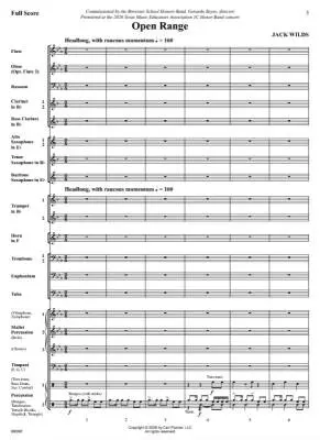Open Range - Wilds - Concert Band - Gr. 2.5