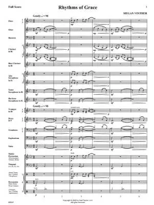 Rhythms of Grace - Vinther - Concert Band - Gr. 3