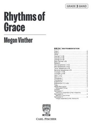 Rhythms of Grace - Vinther - Concert Band - Gr. 3