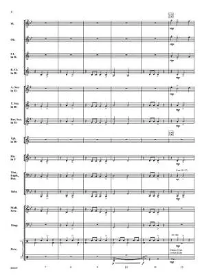 Feature Syncopation - Pedrazzini - Concert Band/Body Percussion - Gr. 0.5