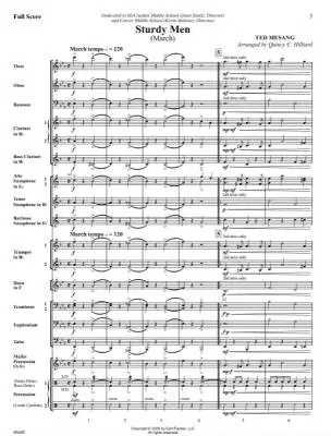 Sturdy Men (March) - Mesang/Hilliard - Concert Band - Gr. 2.5