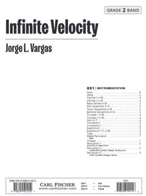 Infinite Velocity - Vargas - Concert Band - Gr. 2