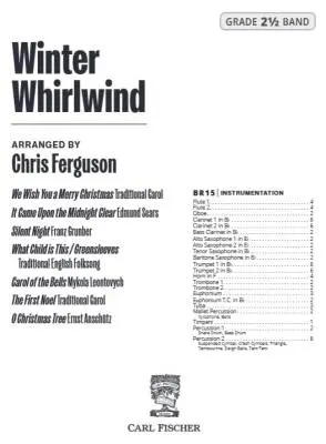 Winter Whirlwind - Ferguson - Concert Band - Gr. 2.5