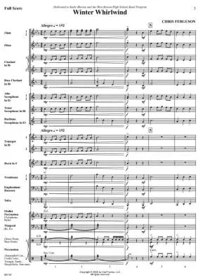 Winter Whirlwind - Ferguson - Concert Band - Gr. 2.5
